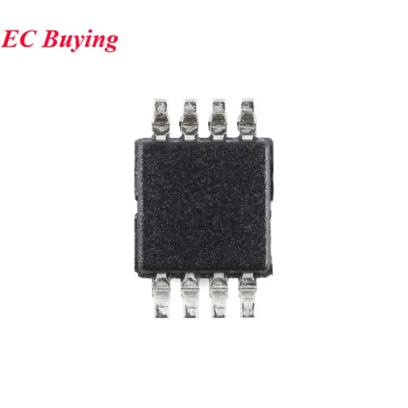 5Pcs/1pc MCP9808T-E/MS MCP9808 MCP9808T 9808E MSOP-8 ±0.5° Digital Temperature Sensor Chip IC