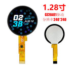 IPS 1.28 inch 15PIN SPI 262K TFT LCD Capacitive Touch Round Screen GC9A01 Controller CST816D Touch IC 240(RGB)*240