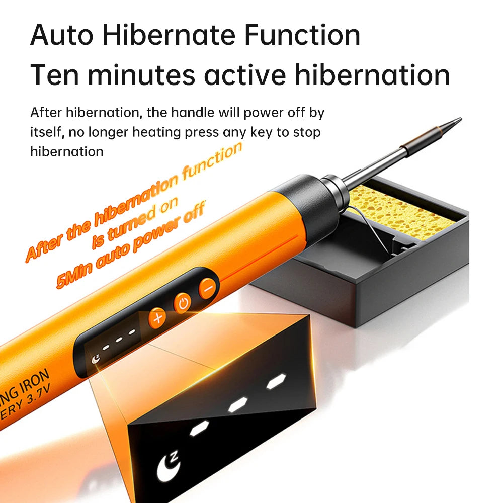 Electric Soldering Iron Set USB Wireless Digital Display Mini Soldering Iron Type C Interface  Repair Welding Tools NEW 2026