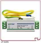 UOTEK Industrial Grade RS-485 Lightning Arrestor Arrester RS485 Isolator Module ESD Surge Protector Level 4 IP30 5KA UT-S101