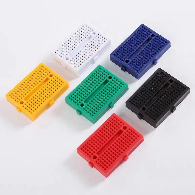 1-6 Pcs Mini Breadboard Kit with 170 Tie Points - Solderless SYB-170 Prototype PCB Bread Board for Arduino, Raspberry Pi More