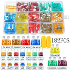 142PCS/240PCS/280PCS/341PCS Multi-Specification Car Fuse Set for Automotive Electricians And Electrical Use