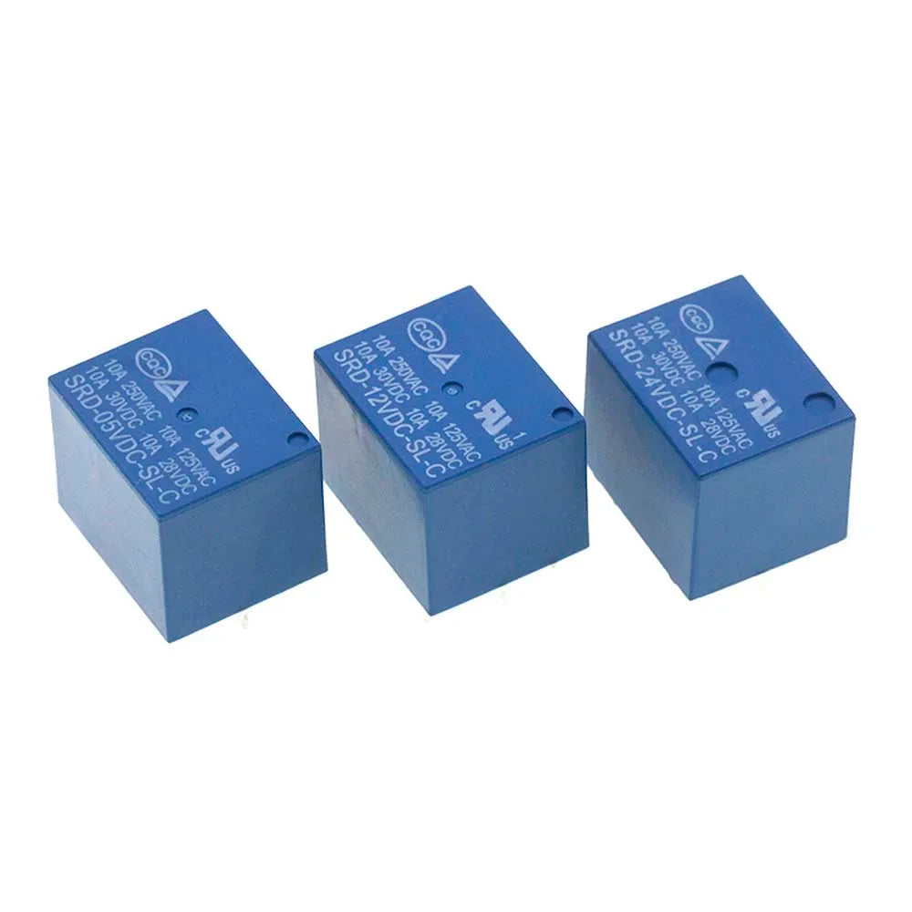 Functional 5Pins 10A SRD-06VDC-SL-C SRD-12VDC-SL-C SRD-05VDC-SL-C SRD-03VDC-SL-C Relay Module Power Relays Smart Electronic