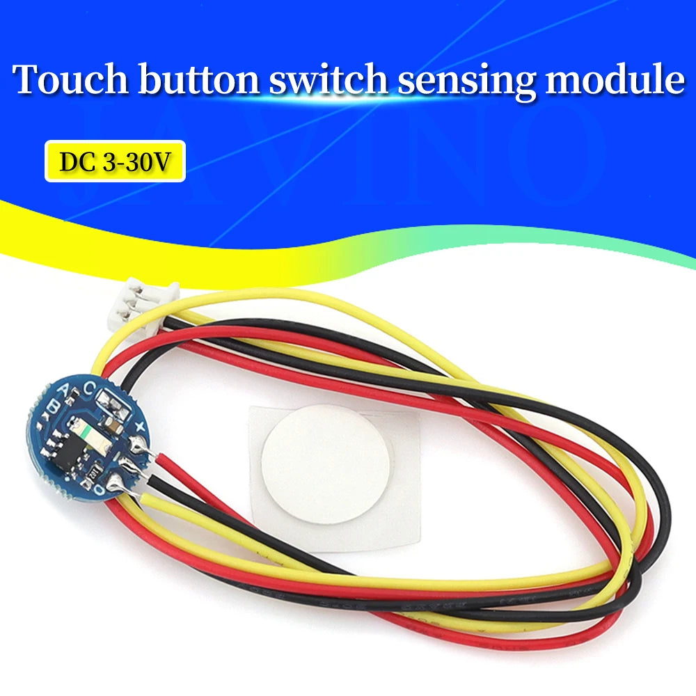 3V-30V Touch Control Switch Module Bistable Latching LED Touch Sensor Solder Wire Type