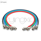 Ultra soft Video Cable, SDI thin Cable, camera monitor SDI Video signal Transmission Line BNC to BNC Yellow Green Black Color