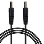 DC5.5x2.1mm/DC5.5x2.5mm Male to Male Adapter Cable Double Male End Power Cord Direct Current Round Hole Extension Cable