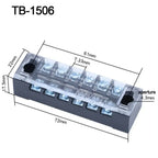 Terminal Block Connector Dual Row Terminal Block With Screws Strip Block Terminal Electric Connector Strip Electrical