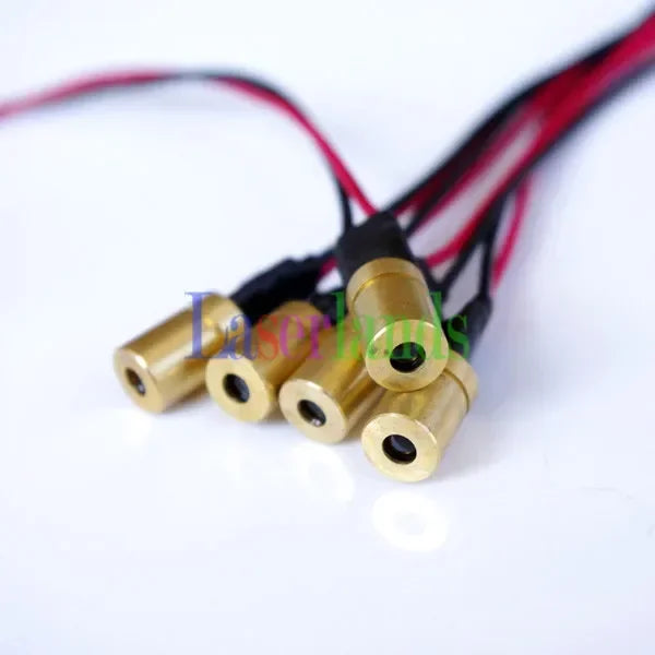 5pcs 6x10mm Mini Dot Infrared IR Laser Diode Module 780nm 3mw w/ Driver-in