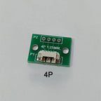 1/2/5pcs 1.25MM Pitch 4/6/8/10/12 FPC/FFC Adapter Connector 1.25 to 2.54 Circuit Board Horizontal Terminal Socket Test Board