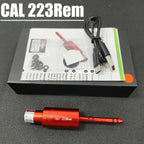 Tactical Dual-purpose Magnetic Suction 22LR 9mm 7.62x39 12GA Laser Training Bullet Red Dot Bore Sight Laser Dry Fire Snap Caps