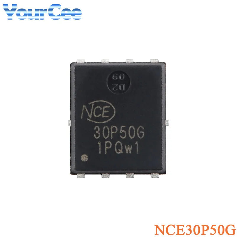 5Pcs NCE20P70G NCE30P50G NCE30P30G DFN-8(5x6) P-Channel 20V 70A 30V 50A 30A Enhanced Power MOSFET Field Effect Tube