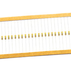 100pcs 1/4W Carbon Film Resistor 100Ω~220KΩ 5% Resistance 100 120 300 330 1K 1.5K 2.2K 3.3K 10K  20K 100K 150K 220K Ohm