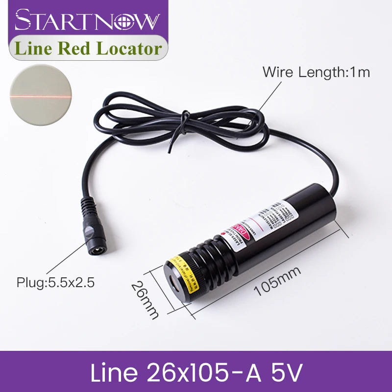 Line Red Locator 635nm Infrared Adjustable Laser Module Locator Red Laser Line Positioning For Woodworking Stone Cutting Machine