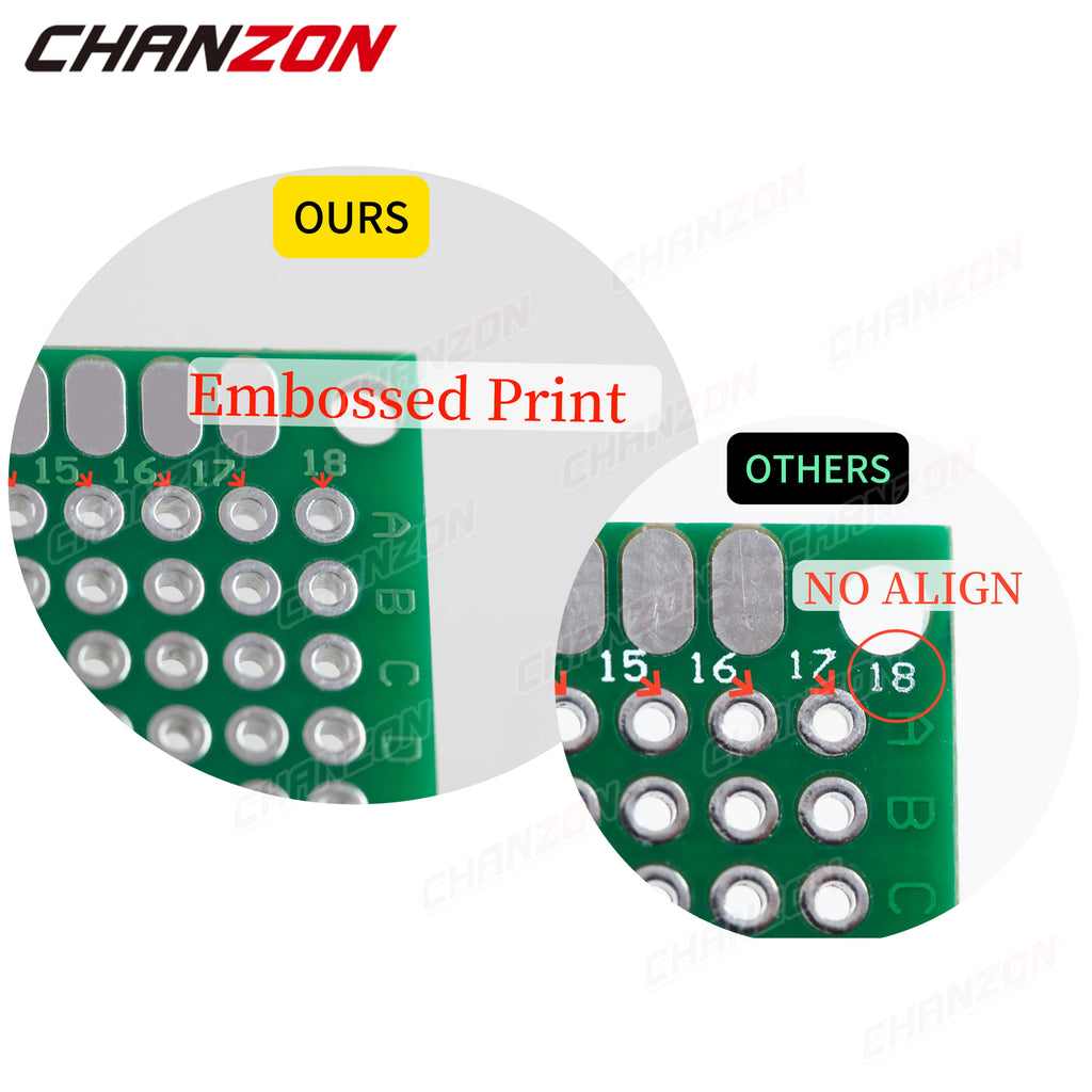 34 Pcs Double Sided PCB Board Tinned ( 2X8 3X7 4X6 5X7 7x9 cm ) Prototype Kit FR4 Printed Universal Circuit Perfboard for DIY