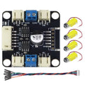 MD02 Dual Motor Driver Module 3-20V 3A Continuous 5.5A Peak PWM Control Replace L298N for Arduino 4WD Robot DIY Smart Car