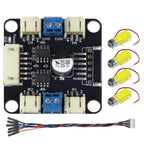 MD02 Dual Motor Driver Module 3-20V 3A Continuous 5.5A Peak PWM Control Replace L298N for Arduino 4WD Robot DIY Smart Car