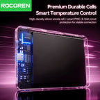 Rocoren 10000mAh Magnetic PowerBank Fast Charging 5000mAh Power Bank Portable Wireless Charger Battery For iPhone 18 17 Pro Max