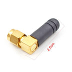 NEW SALE 2PCS Mini Rubber 3dBi 2.4ghz WIFI Antenna SMA Male Router Bluetooth Antennas