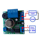 MQ-2 Smoke Sensor Module Smoking Detector Alarm Relay Switch Controller 12V 24V
