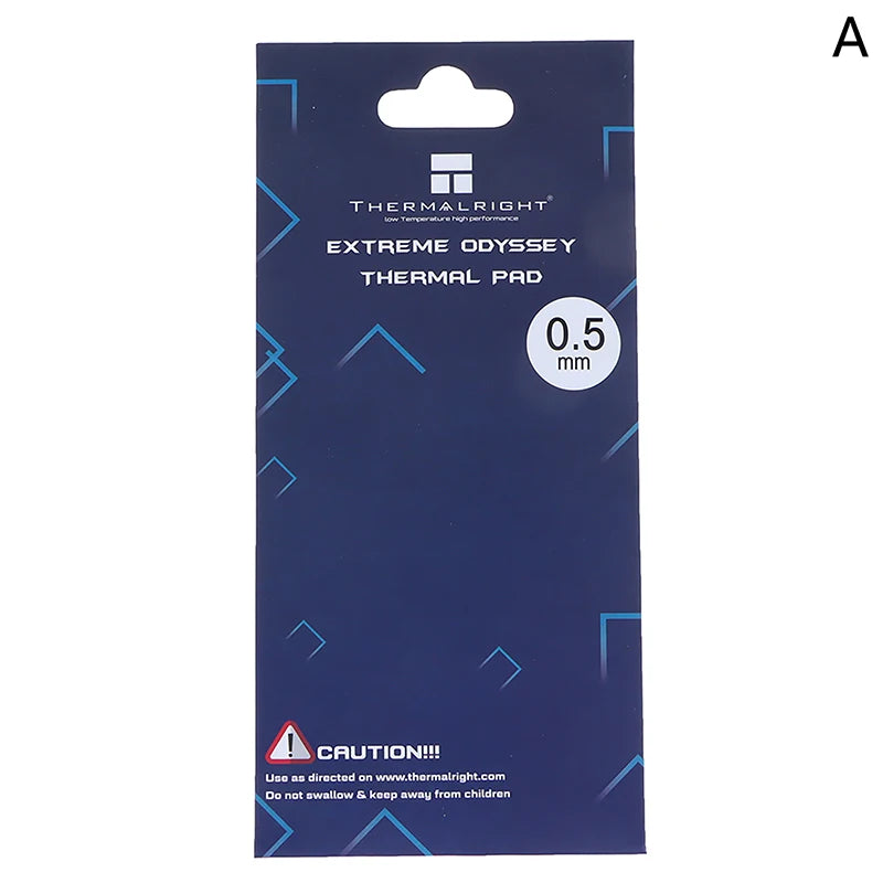 【C】Thermalright Non-Conductive GPU Water Cooling Thermal Pad 12.8W/mk Thickness Options 0.5mm to 3.0mm for Card Mat