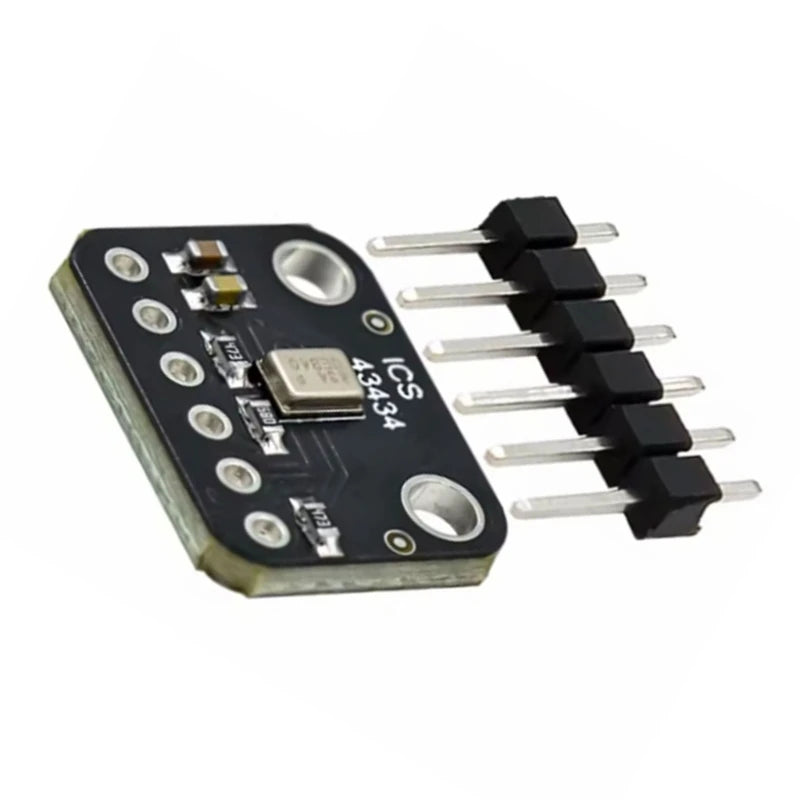 ICS 43434 Low Cost I2S Digital Microphone Module Low Pass Filter Wide Frequency Response For Auditory Applications