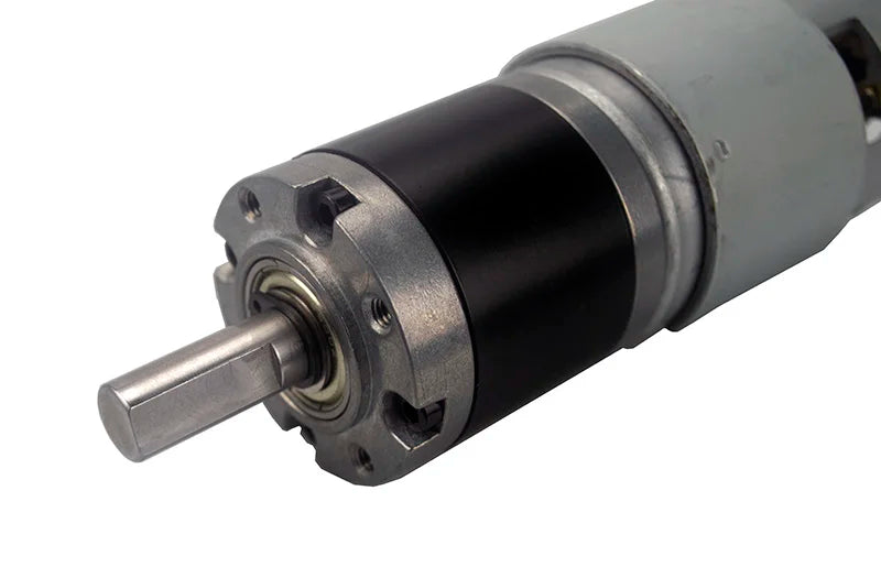 12V24VDC Low Speed Long Life Super Powerful Torque 42mm Planetary Gearbox Gears 775 Motor Planet Deceleration Brushed Gearmotor