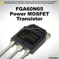FGA60N65SMD 5/10PCS Original FGA60N65 60N65 TO-3P 60N65SMD 60A 650V IGBT High-Power Transistor Commonly Used in Welding Machines
