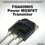 FGA60N65SMD 5/10PCS Original FGA60N65 60N65 TO-3P 60N65SMD 60A 650V IGBT High-Power Transistor Commonly Used in Welding Machines