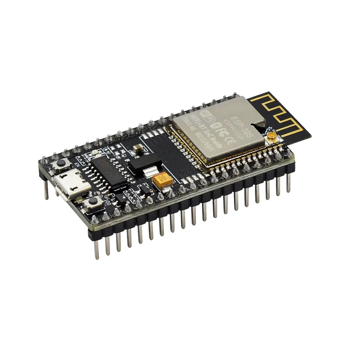 ESP32/ESP-32S Development Board NodeMCU-32S CH340 MICRO USB WiFi+For Bluetooth UltraLow Power Consumption Dual Core  ESP32-WROOM