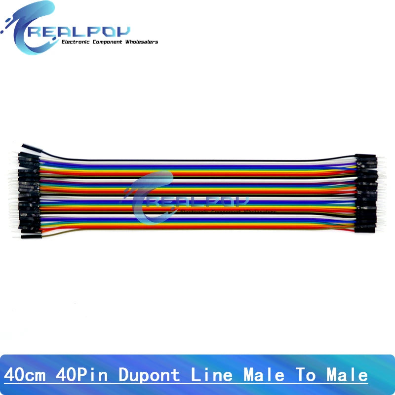 40PIN Dupont Line Male To Male Female To Female Male To Female Jumper Wire Cable 10cm 15cm 20cm 30cm 40cm for Arduino DIY KIT