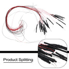 20pcs Prewired LED 0402 Warm White / White Light Emitting 12V Wired Leads For DIY Miniature Model Railroad Parts
