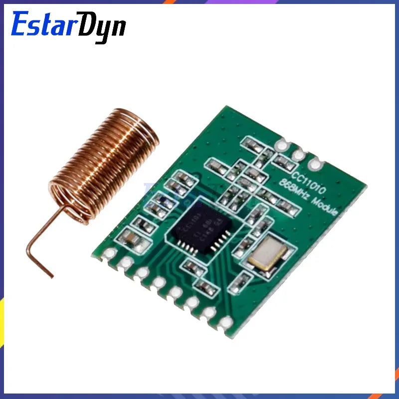CC1101 Wireless Module Long Distance Transmission Antenna 868MHZ SPI Interface Low Power M115 For FSK GFSK ASK OOK MSK 64-byte