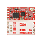 Si4438 Chip Hc 12 V4 0 Wireless Serial Port Module 100mw High Power 254 Channels Half Duplex Wireless Communication Module