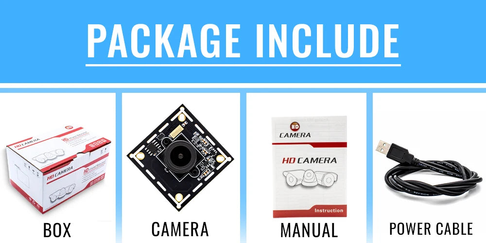 WGWK USB Camera Module 120FPS 720P 1080P 90FPS Global Shutter 8mm 42° Without Blur M12 Lens AR0234 Board High Frame Rate Camera