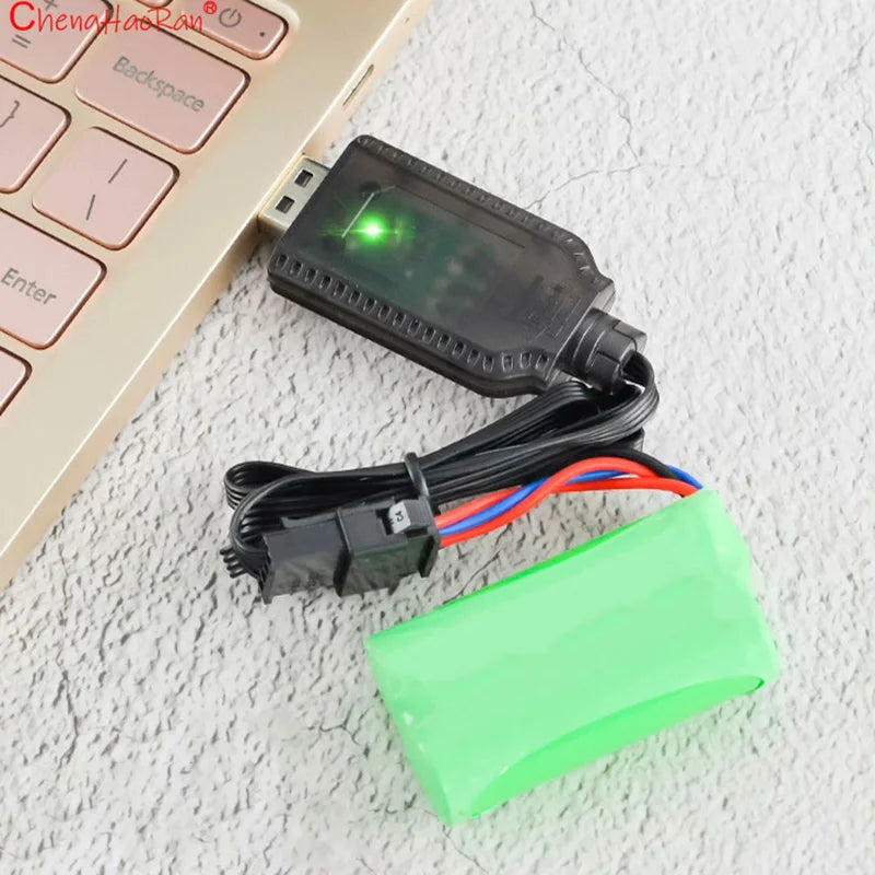 ChengHaoRan 1PC 3.7V/7.4V Lithium Battery Charging Cable With MX2.0 XH2.54 JST 2P 4P Interface For Toy Remote Control Car