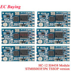 20Pcs/1pc HC-12 433Mhz SI4438 SI4463 Wireless Serial Port Module 1000m UART 3.3V/5V TTL Level With Antenna Bluetooth-compatible