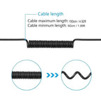 XT60 Male Connector To Male DC DC5525 Retractable Power Cable 5.5x2.5mm Adaptor For TS101 PINE64 Electronic Soldering Iron
