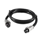 GX20 2 Side Female Plug Electrical Aviation Connector M20 2 3 4 5 6 7 8 9 10 12 14 15 Pin 1m 2m 3M Extension Cable customizable