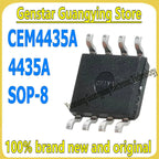 (2 pieces) CEM4435A CEM4435 FDS4435A 4435A SMT SOP-8 P-channel MOSFET Field Effect Tube New and Original