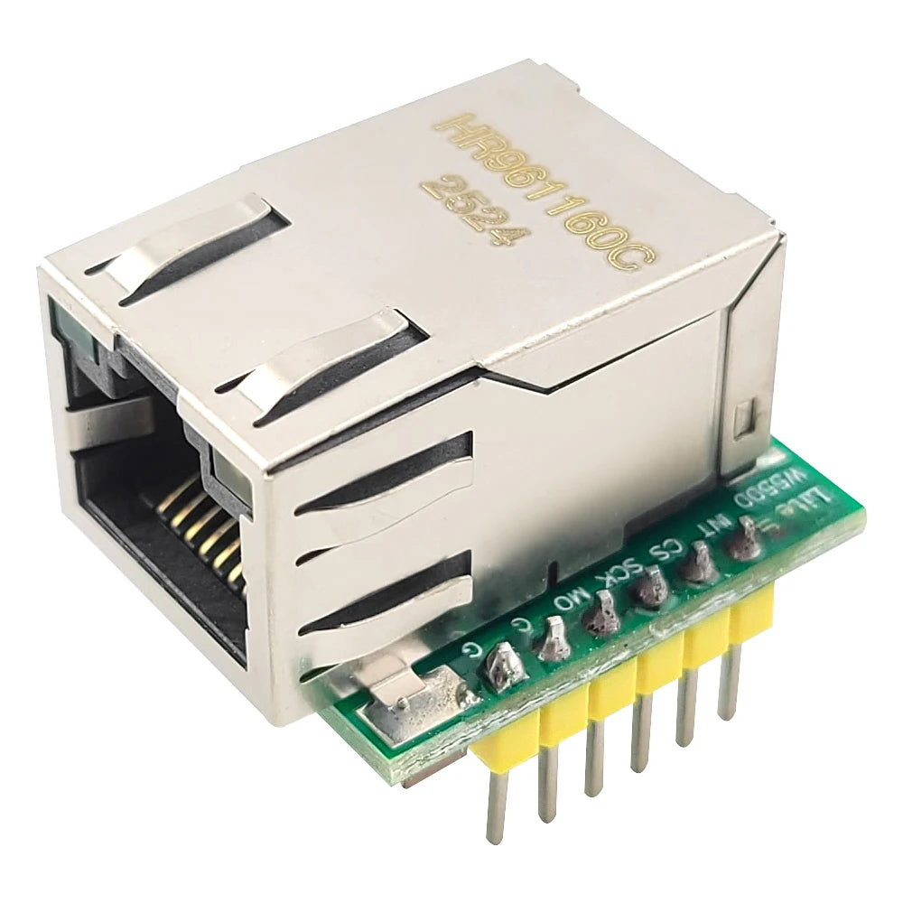 USR-ES1 W5500 Module TCP IP MINI Ethernet Module 80MHz Compatible with WIZ820IO STM32 Microcontroller