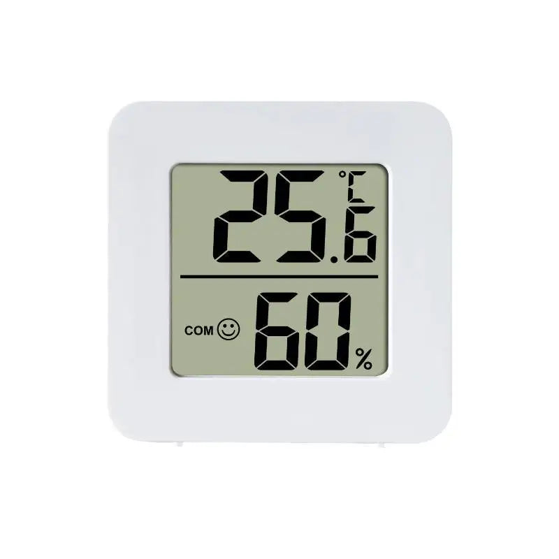Temperature Gauge Mini LCD Digital Hygrometer: Indoor Room Humidity Meter Sensor Weather Home