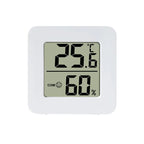 Temperature Gauge Mini LCD Digital Hygrometer: Indoor Room Humidity Meter Sensor Weather Home