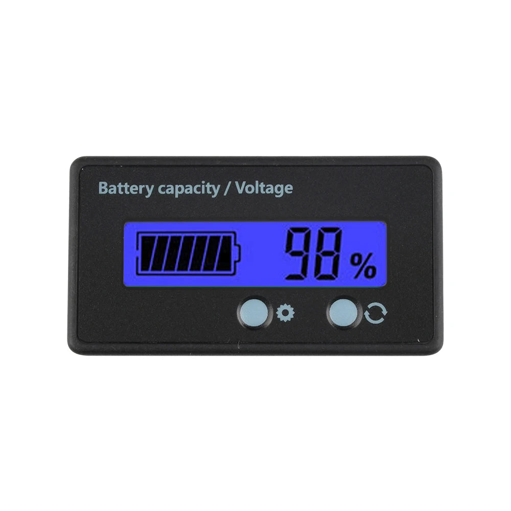 DC6-73V Battery Level Indicator Battery Remaining Charge Percentage Display Voltmeter High Precision Led Digital Display