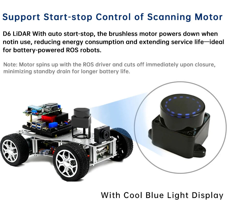 WitMotion dTOF laser lidar sensor module outdoor Light resistance 60Klx 5000Hz 12m 360° Scanning support ROS1 ROS2 Arduino