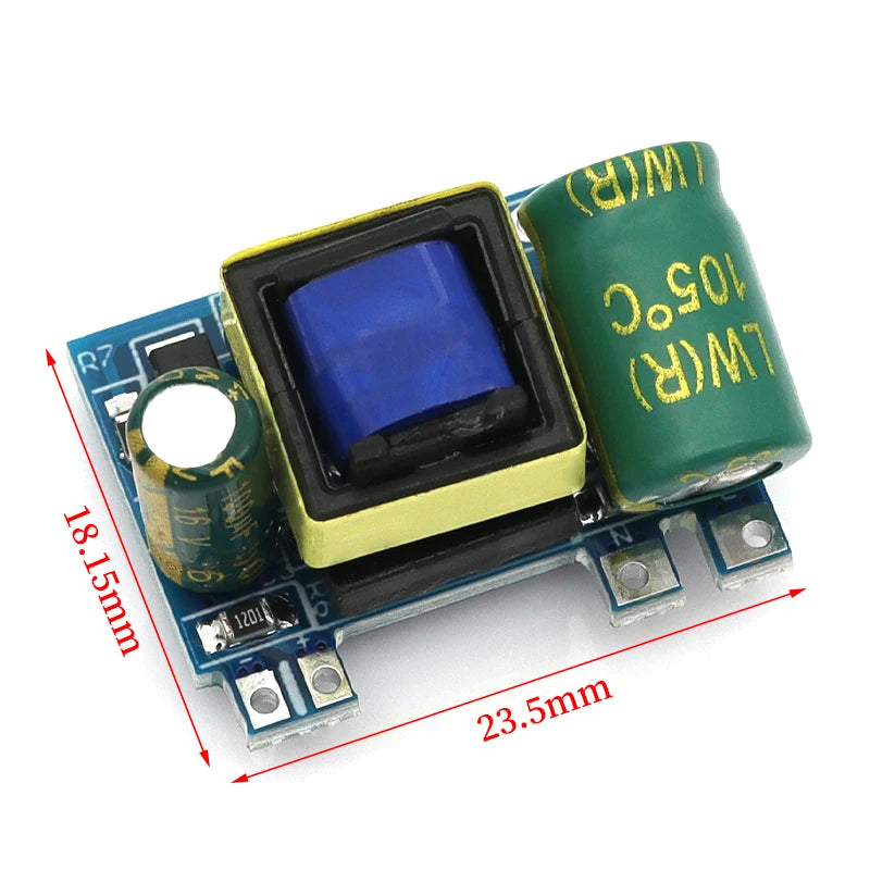 AC-DC 5V 700mA 12V 300mA 3.5W Isolated Switch Power Supply Module Buck Converter Step Down Module 220V turn 5V/12V