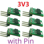 AMS1117 7805 Compatible LDO Module with Ultra-Low Standby Current and Precise Voltage Regulation for Electronics Projects