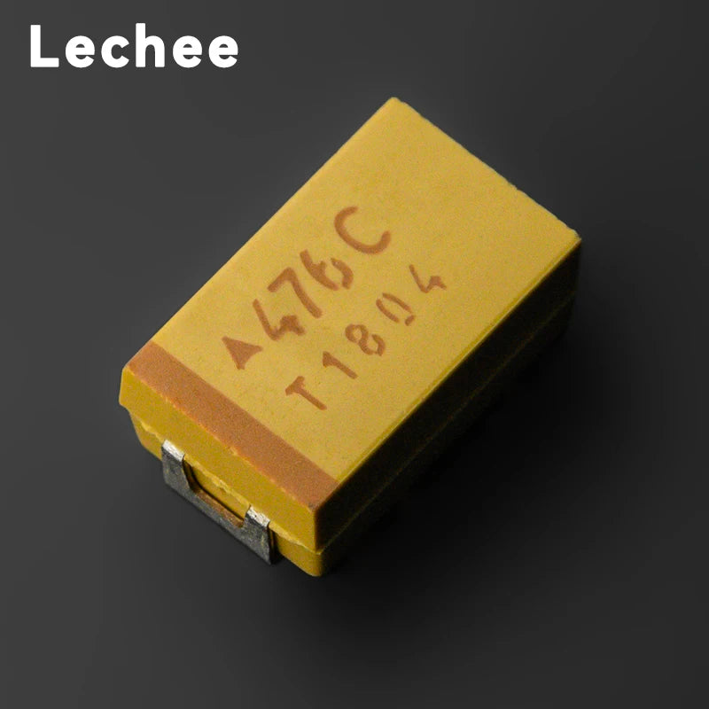 5pcs/lot 47uF 10V 16V 20V 25V 10% 7343 Type D SMD Tantalum Capacitors TAJD476K016RNJ TAJD476K020RNJ TAJD476K025RNJ New original