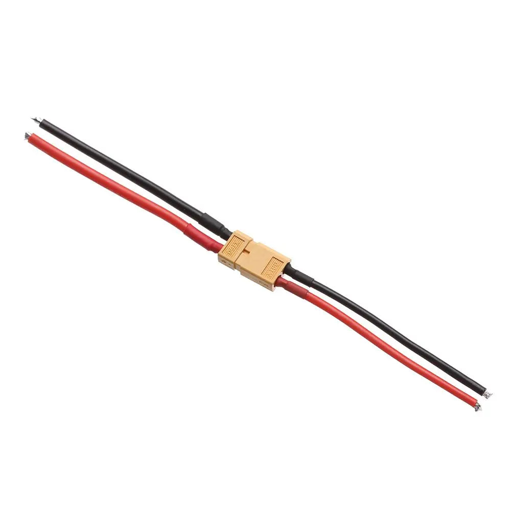 XT60 Connector Plug With Silicone Wire 12/14 AWG Female/Male Cable Dual Extension 10CM/15CM Battery Connectors Model Accessories
