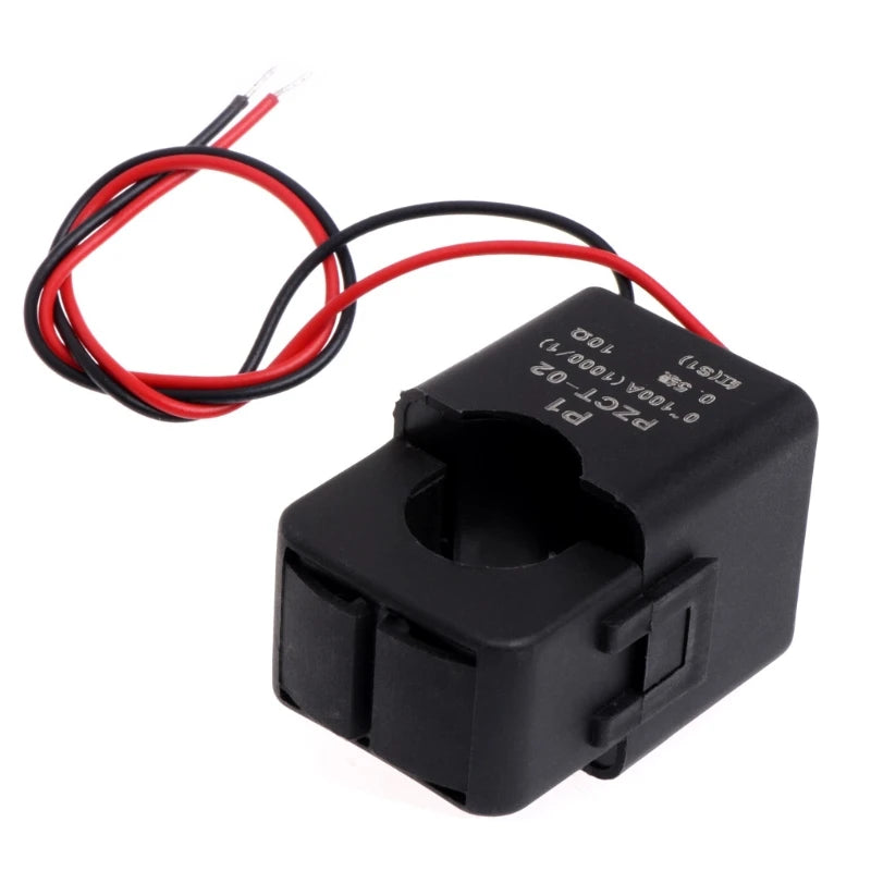 PZCT-02 Split Core Current Coil for 100A Amp Energy Meter Measuring Building Electricity Consumption