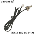 10K M8 Hexagonal Probe NTC Thermistor Temperature Sensor 1.25 Thread B3950 50/100K